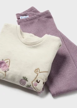 Completo leggings e felpa neonata^Mayoral Online