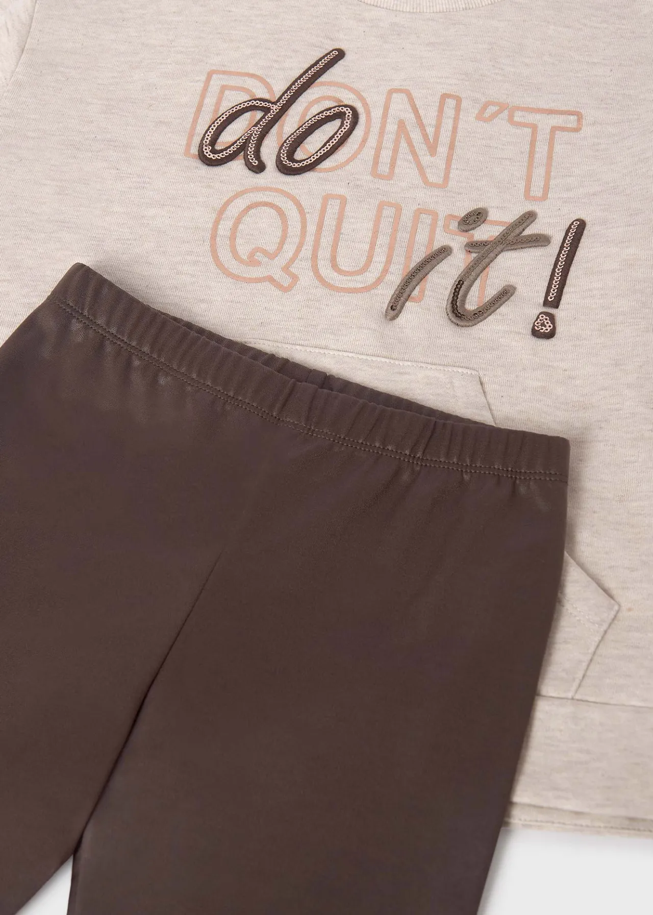 Completo leggings e felpa scritta ragazza^Mayoral Store
