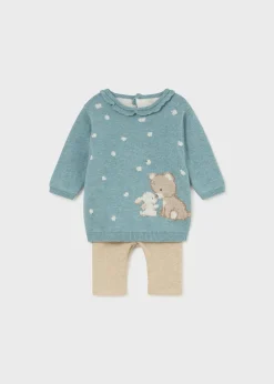 Completo leggings e maglione tricot neonata^Mayoral Clearance