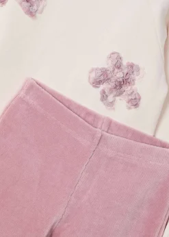 Completo leggings fiori bambina^Mayoral Store