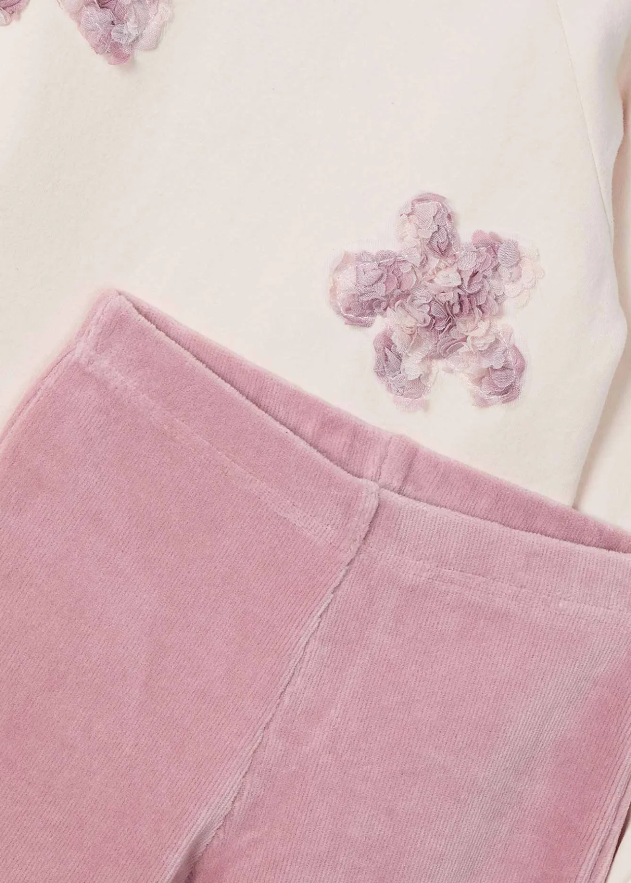 Completo leggings fiori bambina^Mayoral Store