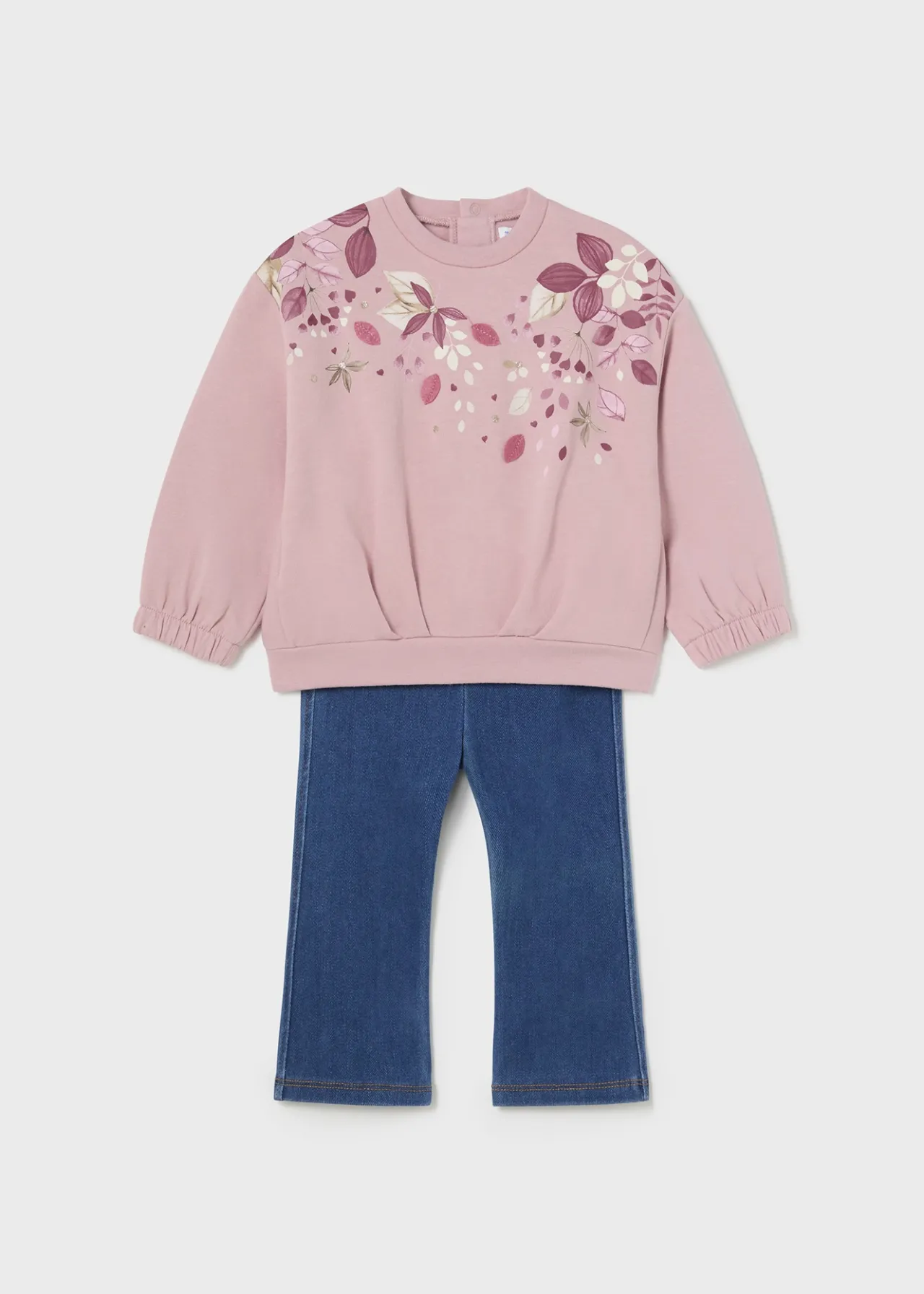 Completo leggings jeans e felpa neonata^Mayoral Shop