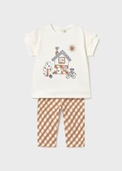 Completo leggings stampato e maglietta neonata^Mayoral Hot
