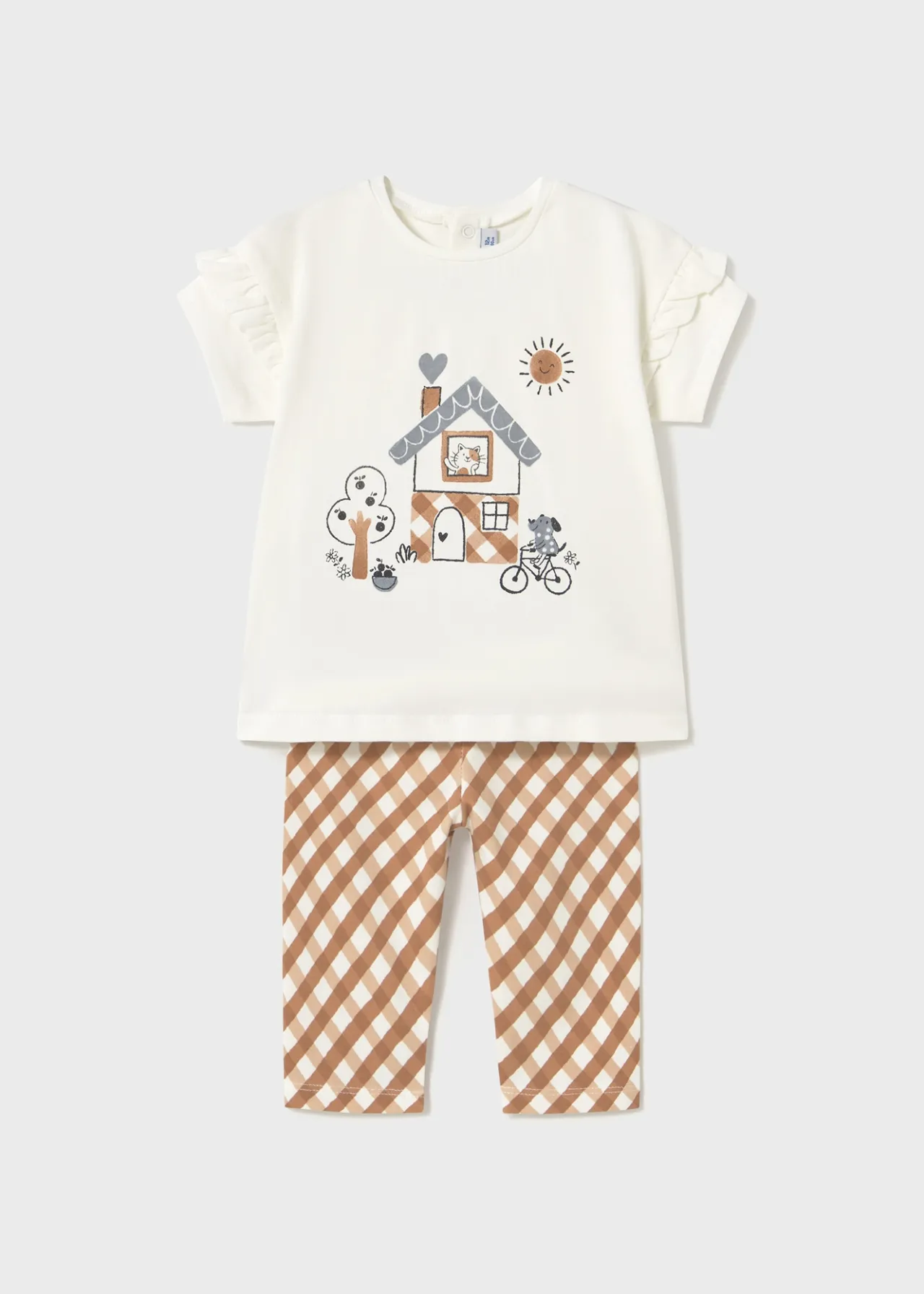Completo leggings stampato e maglietta neonata^Mayoral Hot