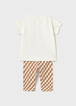 Completo leggings stampato e maglietta neonata^Mayoral Hot