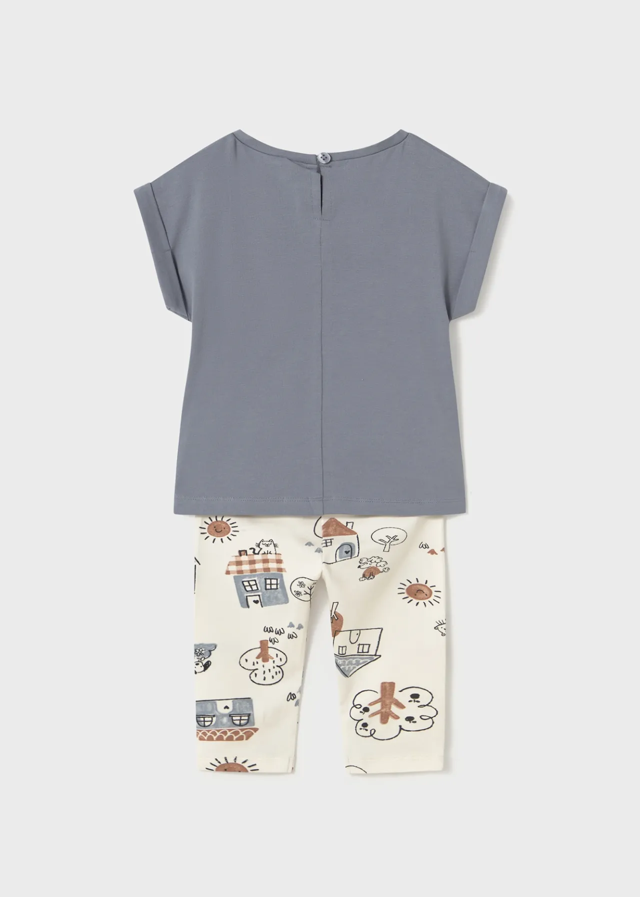 Completo leggings stampato e maglietta neonata^Mayoral Online