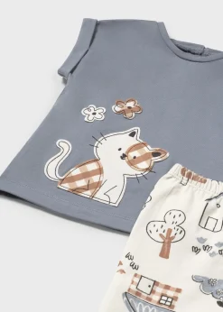 Completo leggings stampato e maglietta neonata^Mayoral Online