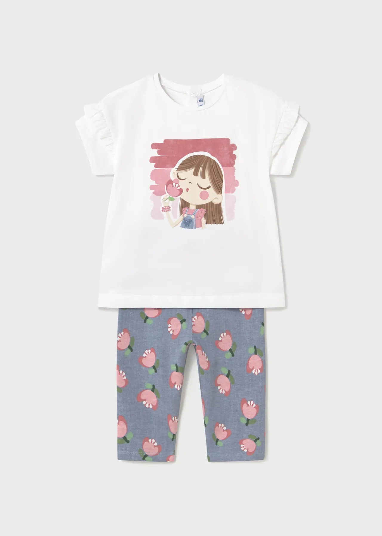 Completo leggings stampato e maglietta neonata^Mayoral Flash Sale