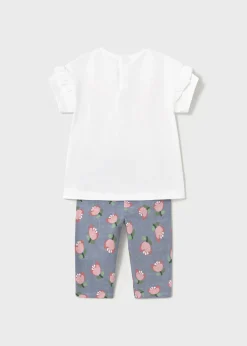 Completo leggings stampato e maglietta neonata^Mayoral Flash Sale