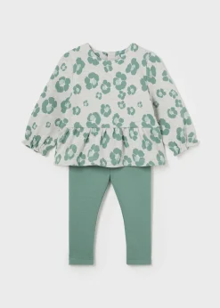 Completo leggings stampato neonata^Mayoral Sale