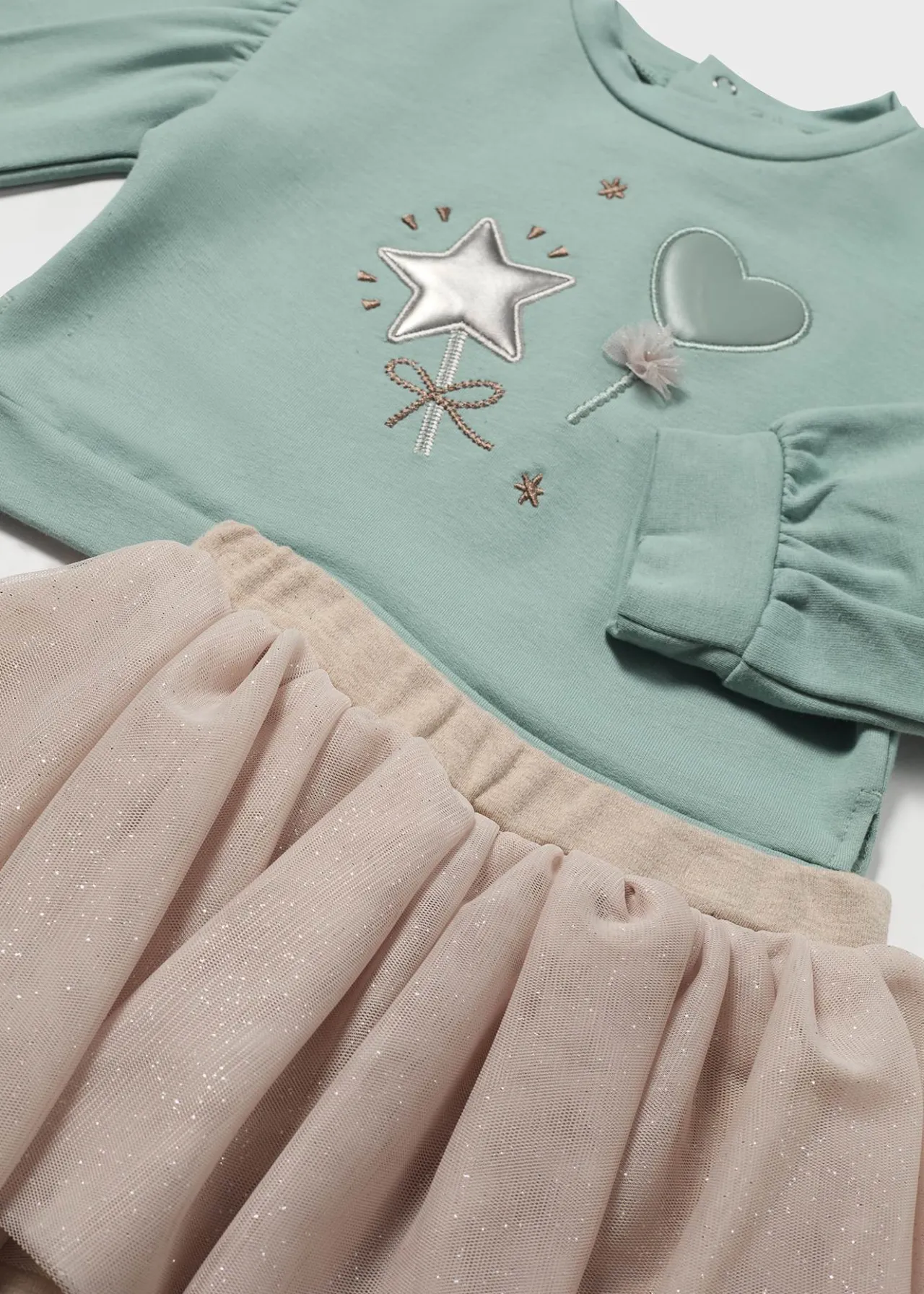 Completo leggings tutù e felpa neonata^Mayoral New