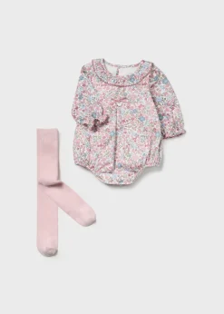 Completo pagliaccetto e calzamaglia neonata^Mayoral Flash Sale