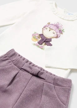 Completo pantaloncino e maglietta neonata^Mayoral Outlet