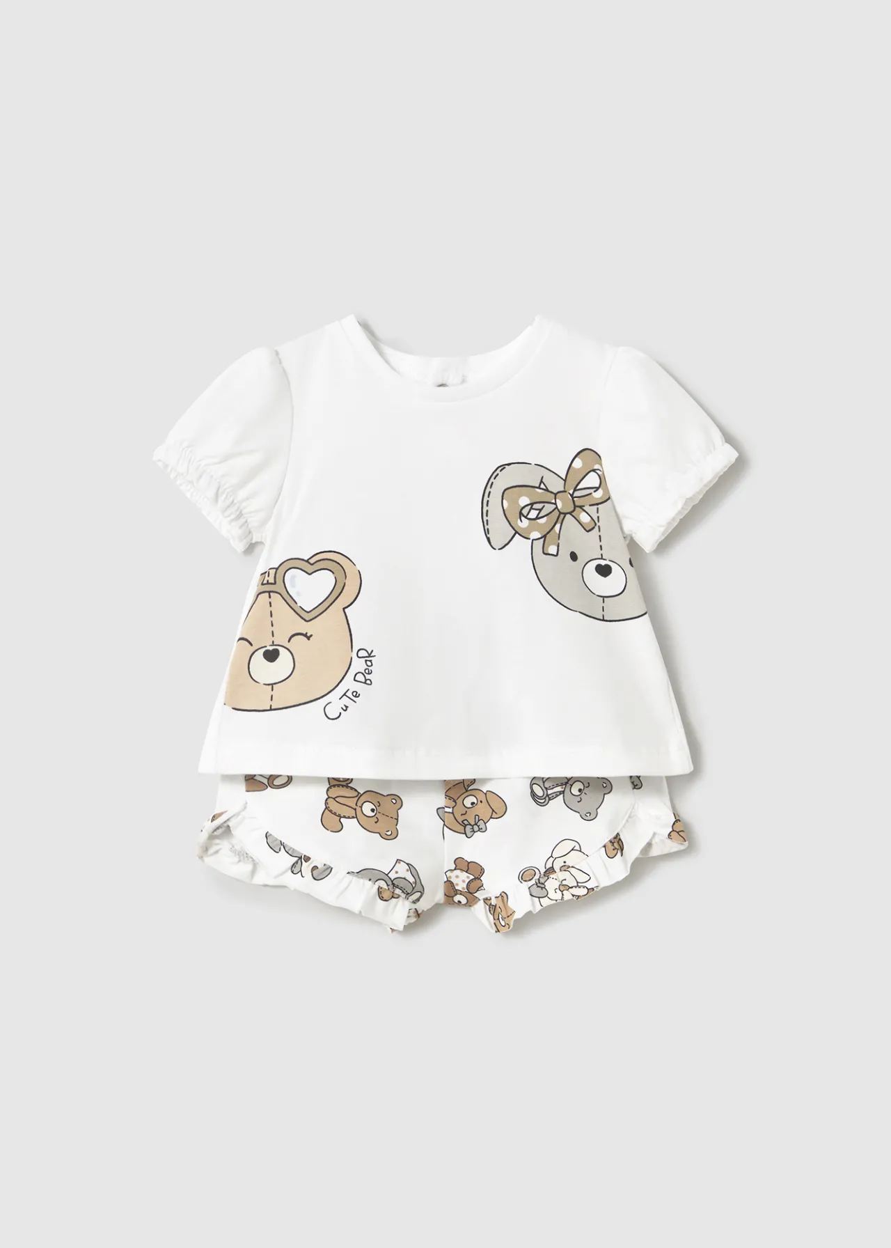 Completo pantaloncino e maglietta neonata^Mayoral Flash Sale