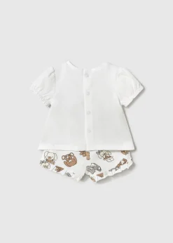 Completo pantaloncino e maglietta neonata^Mayoral Flash Sale