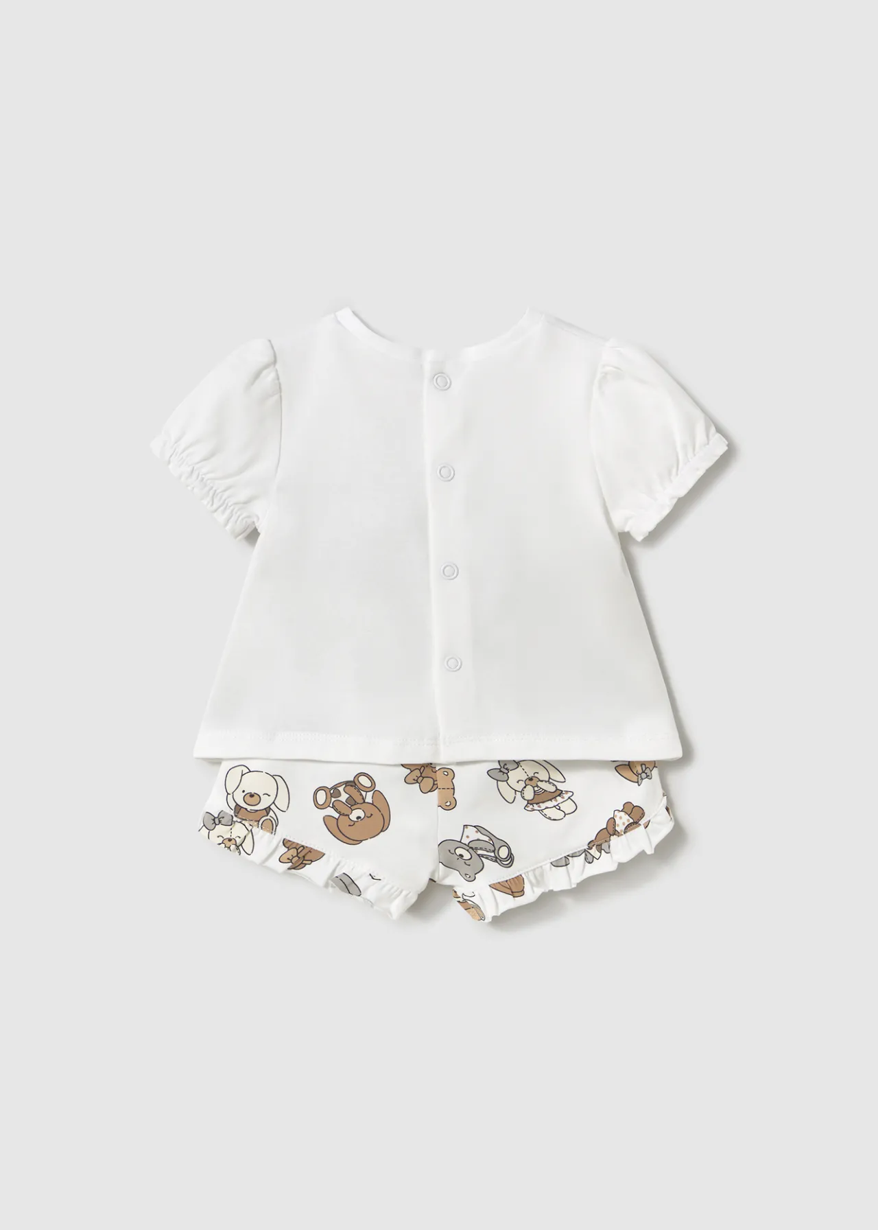 Completo pantaloncino e maglietta neonata^Mayoral Flash Sale