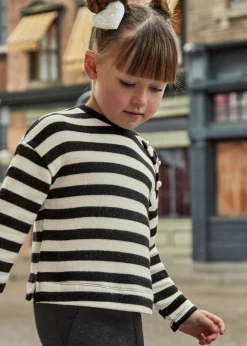 Completo pantalone e felpa righe bambina^Mayoral Hot