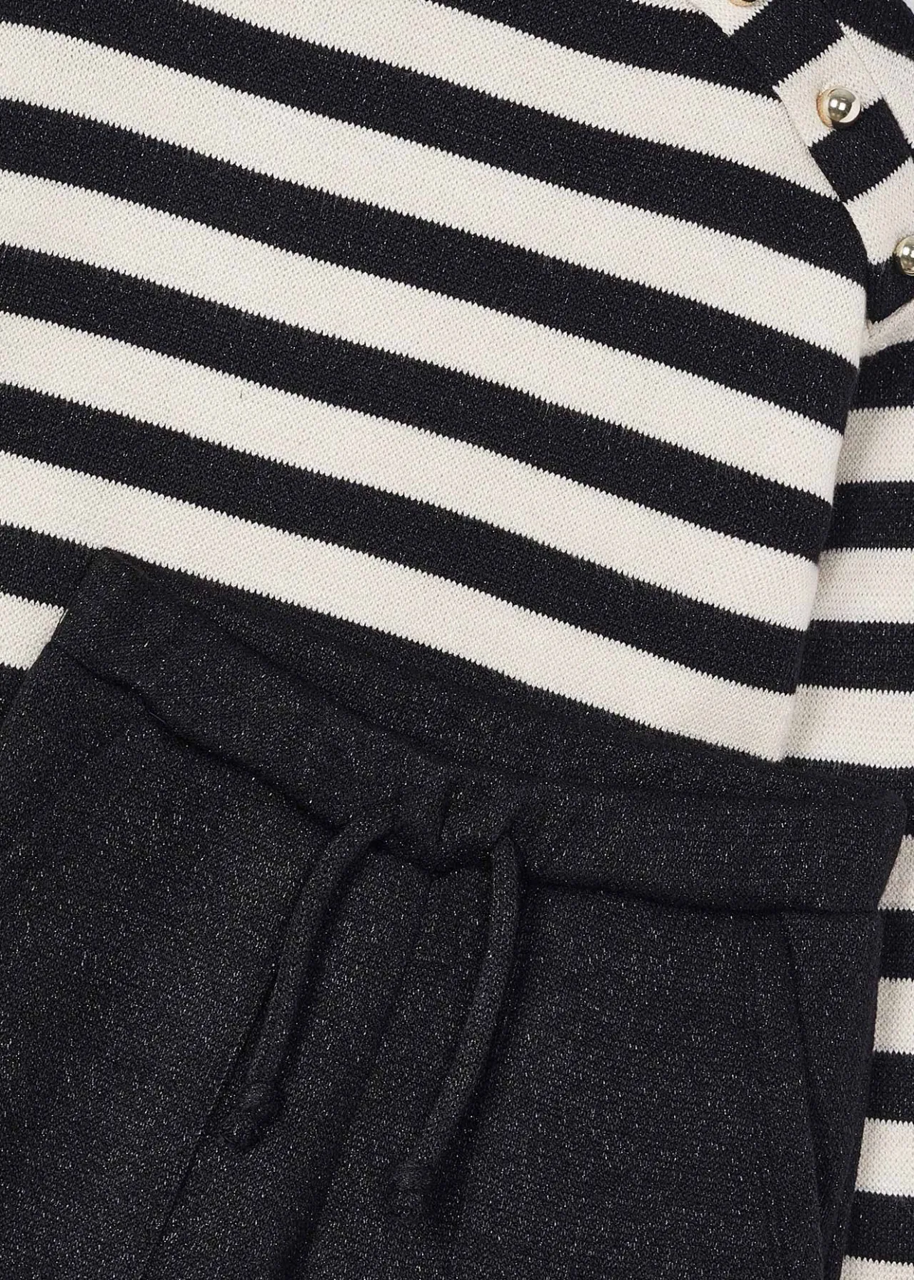 Completo pantalone e felpa righe bambina^Mayoral Hot