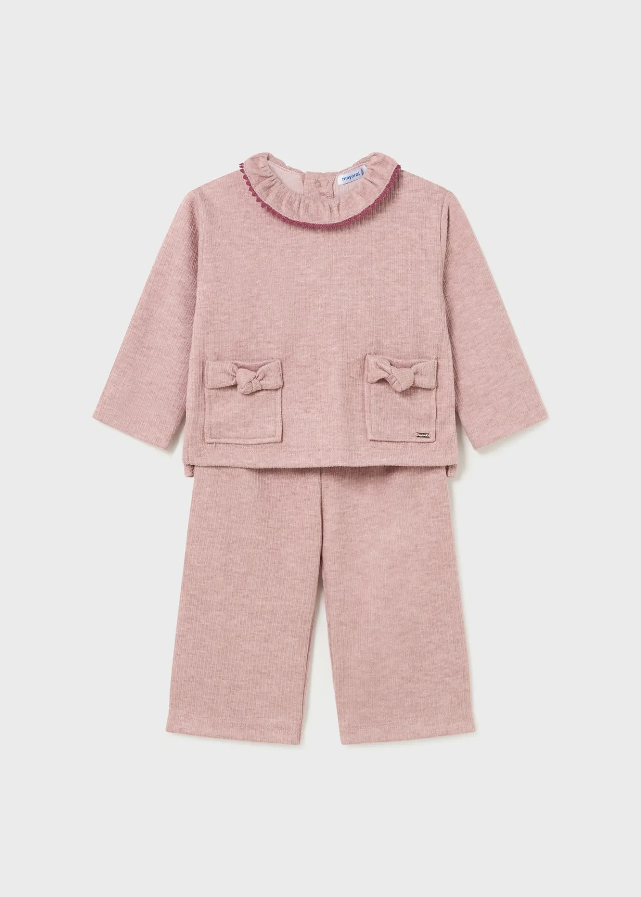 Completo pantalone e felpa neonata^Mayoral Sale