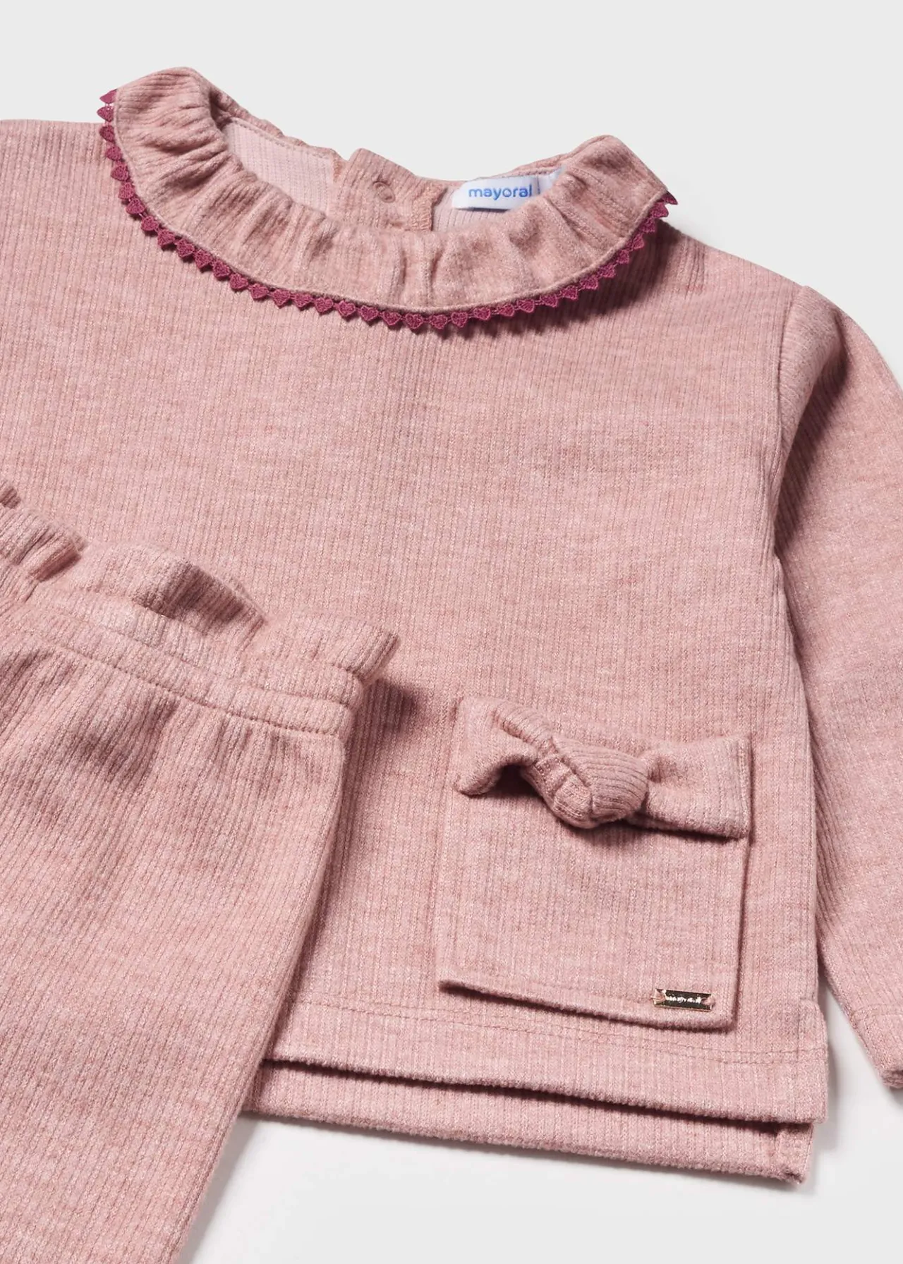 Completo pantalone e felpa neonata^Mayoral Sale