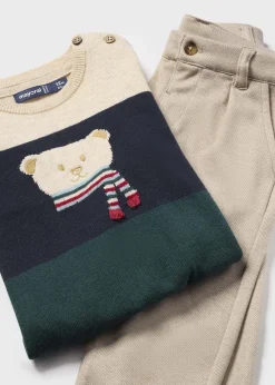 Completo pantalone e maglione neonato^Mayoral Hot