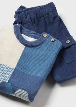 Completo pantalone e maglione neonato^Mayoral Online