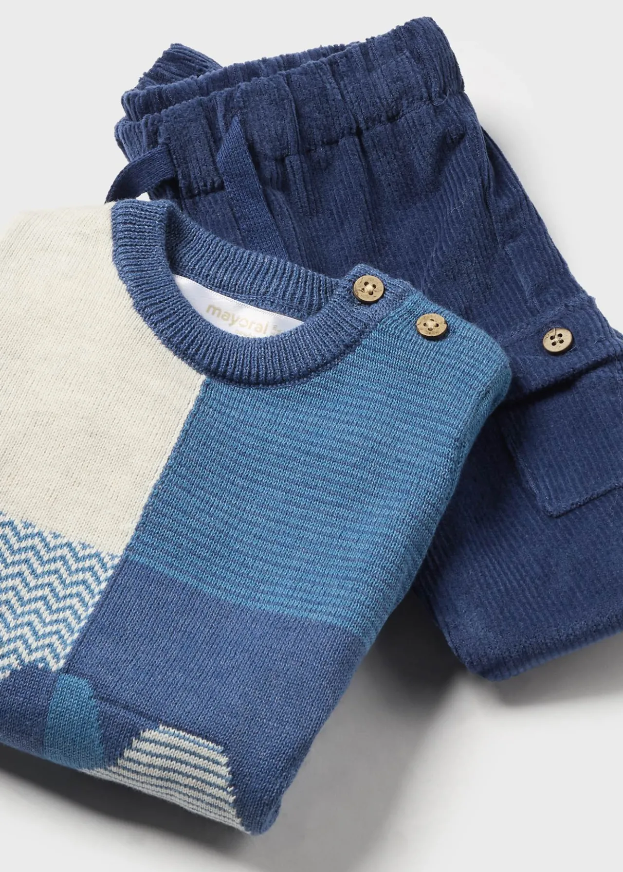 Completo pantalone e maglione neonato^Mayoral Online