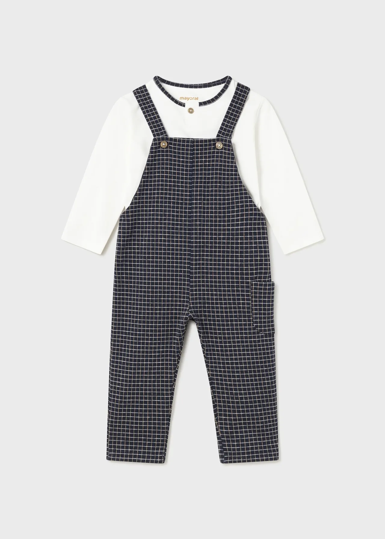 Completo salopette e maglietta neonato^Mayoral Discount