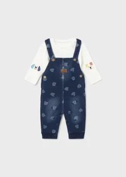 Completo salopette e maglietta neonato^Mayoral Clearance