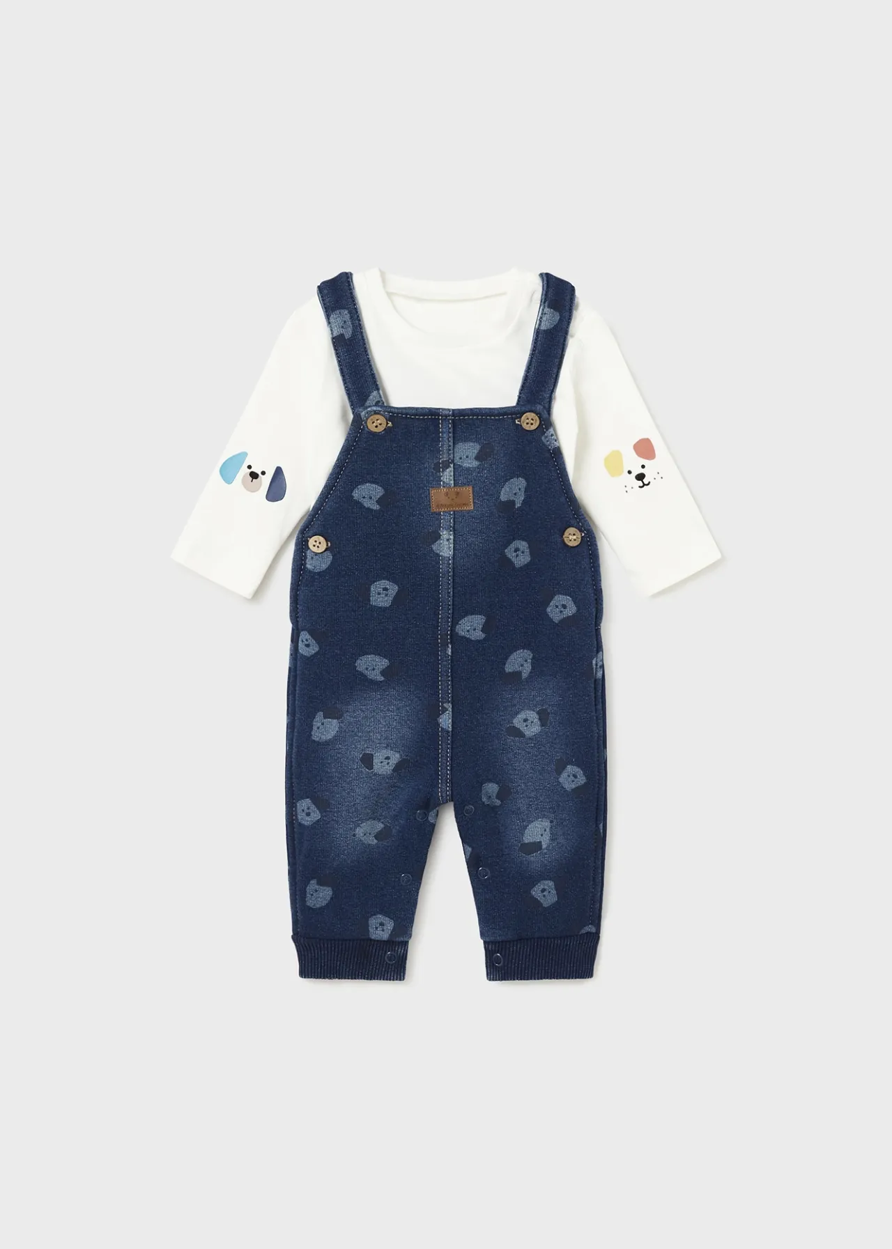 Completo salopette e maglietta neonato^Mayoral Clearance