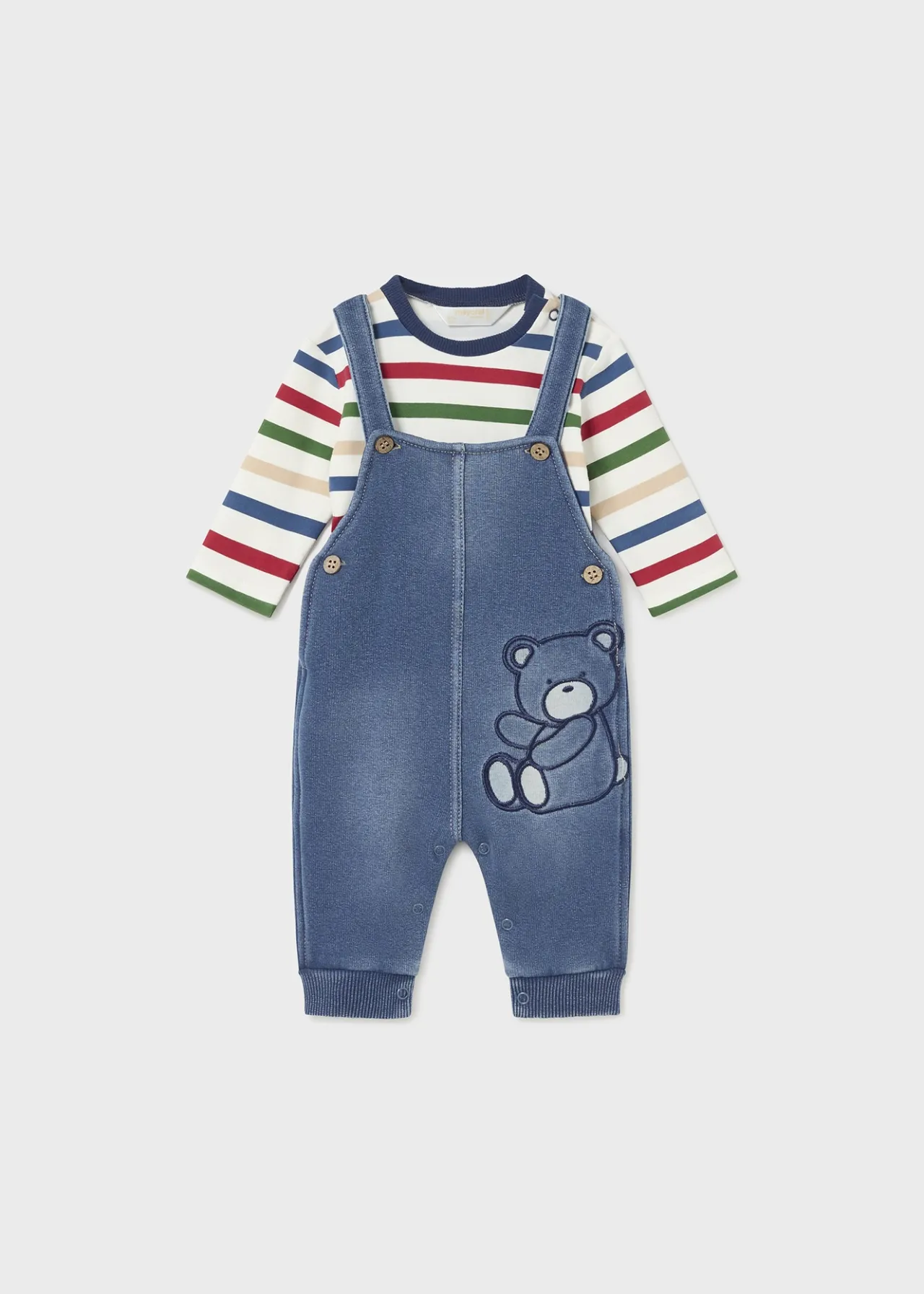 Completo salopette e maglietta neonato^Mayoral Discount