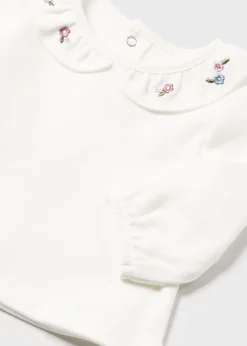 Completo salopette volant e maglietta neonato^Mayoral Cheap