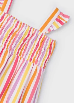 Completo shorts righe bambina^Mayoral Best Sale