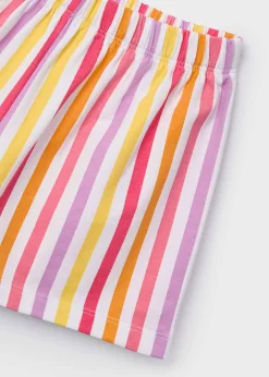 Completo shorts righe bambina^Mayoral Best Sale