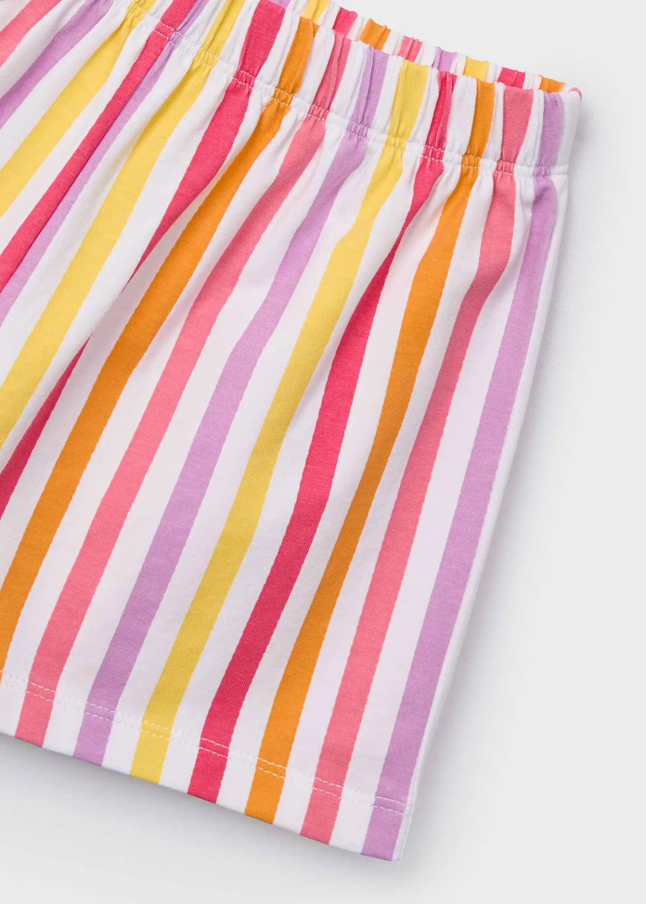 Completo shorts righe bambina^Mayoral Best Sale