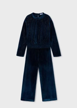 Completo top e pantalone velluto ragazza^Mayoral Sale