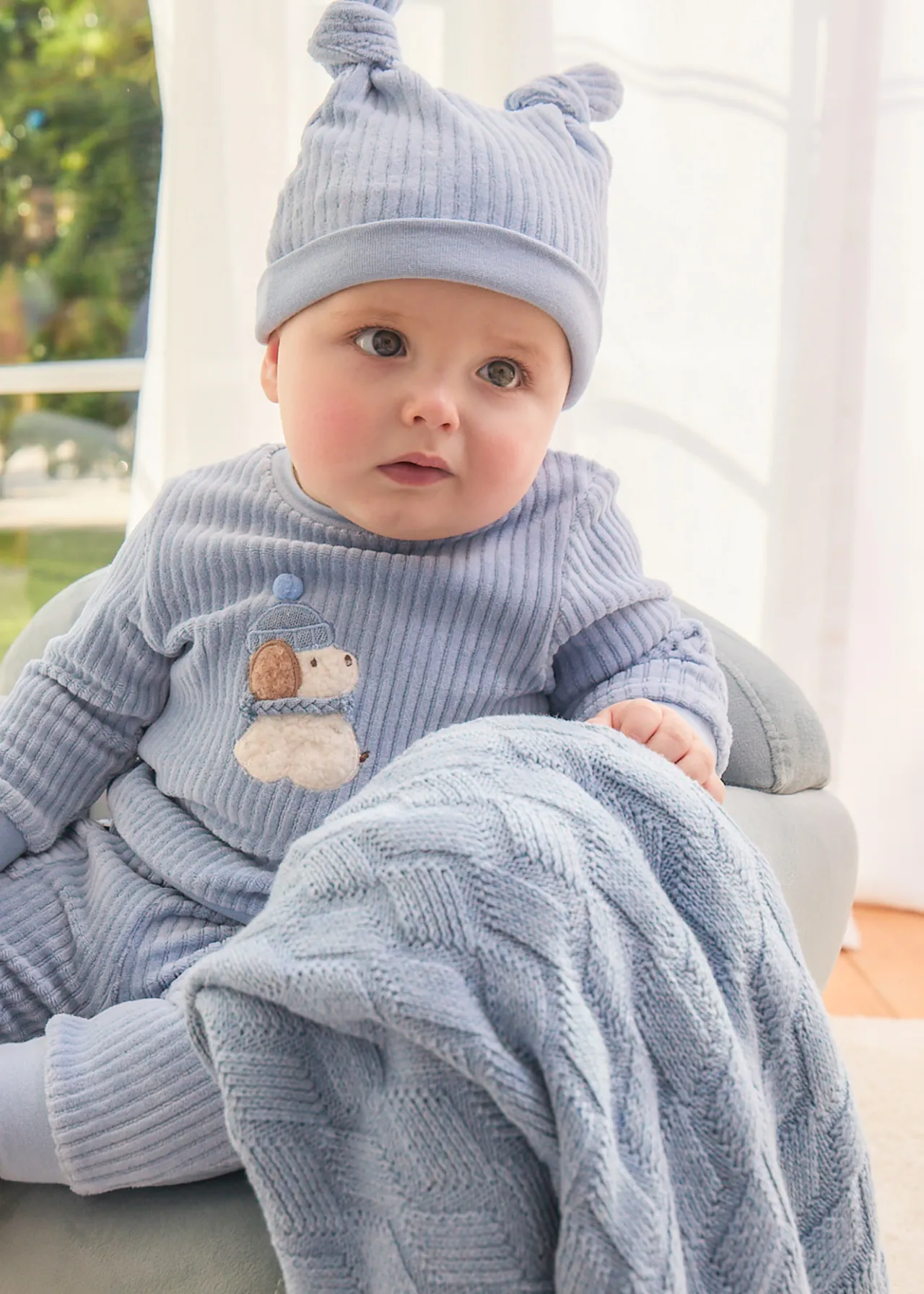 Copertina in maglia neonato^Mayoral Fashion