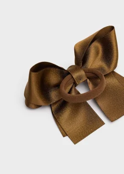 Elastico fiocco filo dorato bambina^Mayoral Sale
