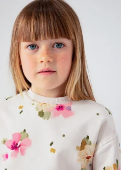 Felpa fiori bambina^Mayoral Online