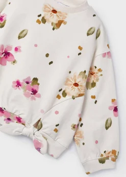 Felpa fiori bambina^Mayoral Online
