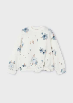 Felpa fiori bambina^Mayoral New
