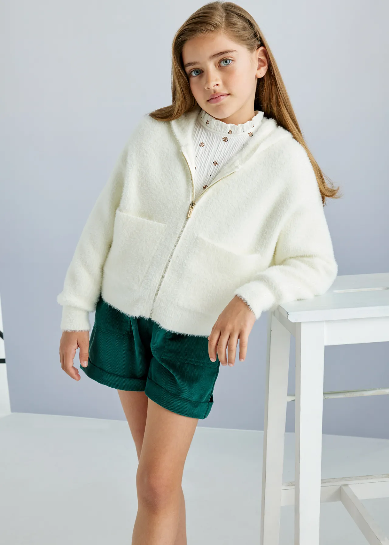 Felpa in maglia ragazza^Mayoral Store