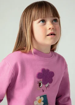 Felpa maniche a palloncino bambina^Mayoral Store