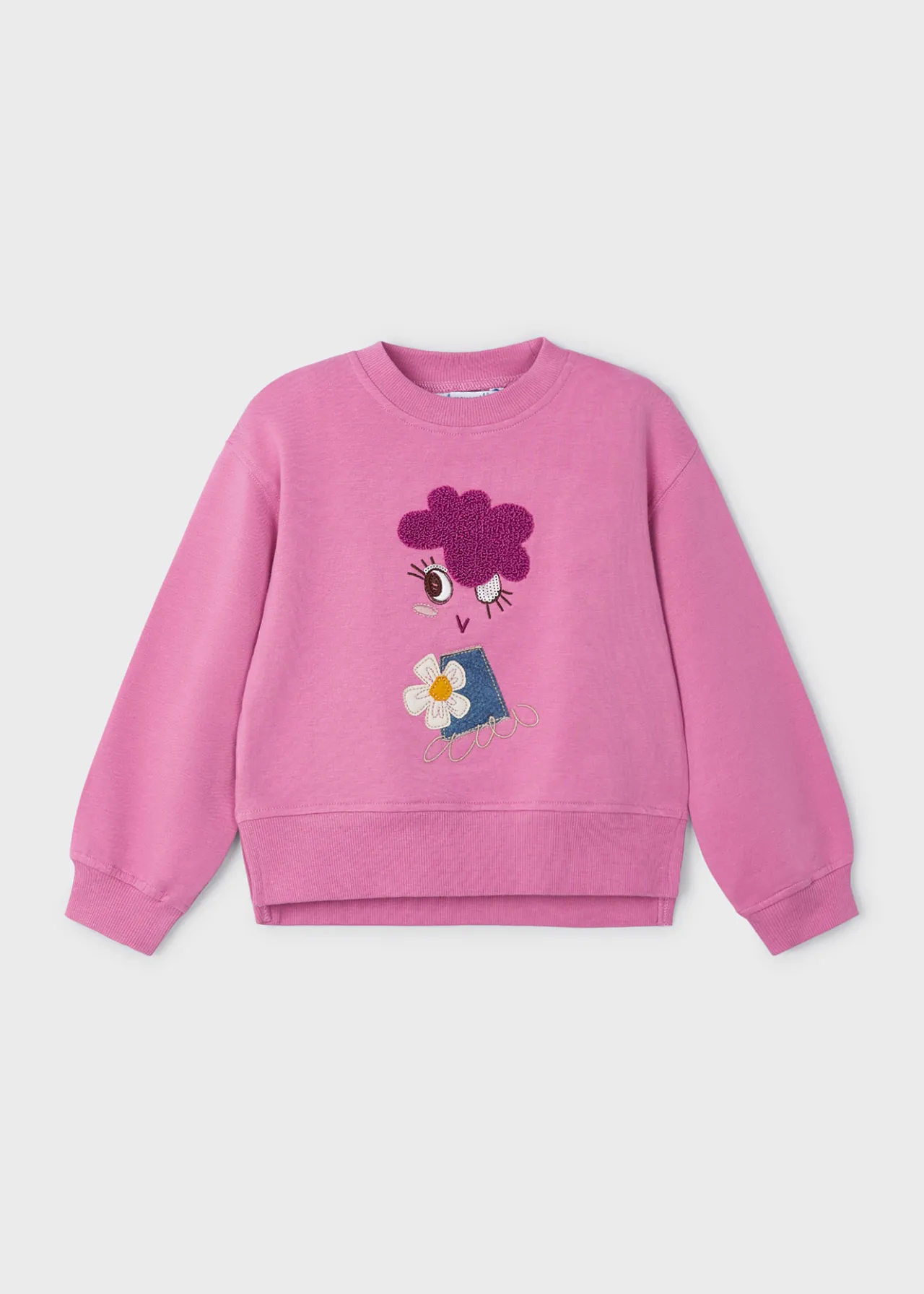 Felpa maniche a palloncino bambina^Mayoral Store