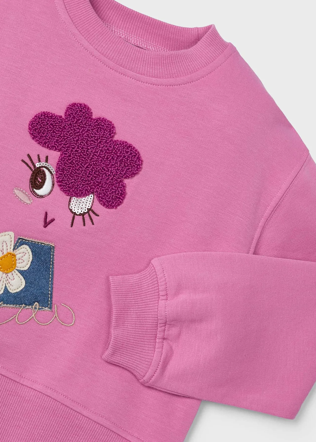 Felpa maniche a palloncino bambina^Mayoral Store