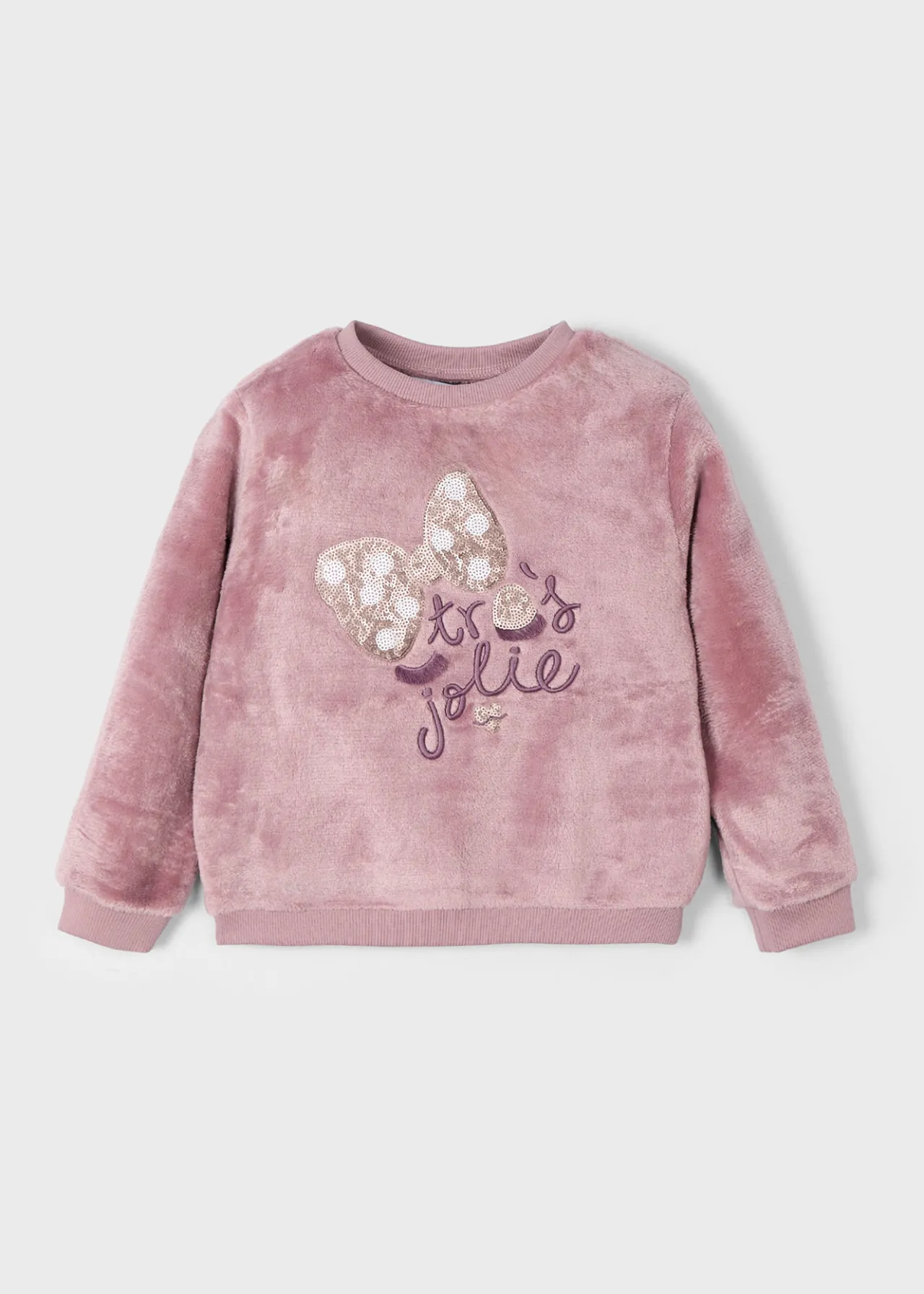 Felpa pellicciotto bambina^Mayoral New