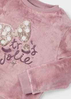 Felpa pellicciotto bambina^Mayoral New