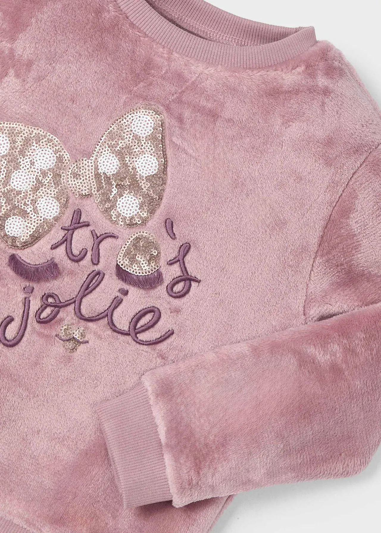 Felpa pellicciotto bambina^Mayoral New