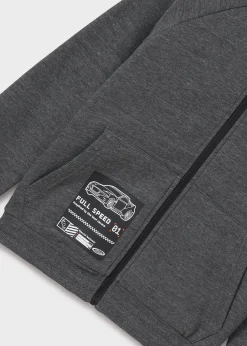 Felpa scritta cappuccio ragazzo^Mayoral Shop