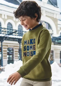 Felpa scritto ricamo ragazzo^Mayoral Store